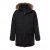 Men Plus Parka With Fur Hood Black - Vestes - Vestes Homme Grandes Tailles