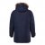 Men Plus Parka With Fur Hood Navy - Vestes - Vestes Homme Grandes Tailles
