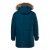Men Plus Parka With Fur Hood Dark Green - Vestes - Vestes Homme Grandes Tailles