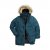 Men Plus Parka With Fur Hood Dark Green - Vestes - Vestes Homme Grandes Tailles