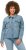 Ulla Popken Embroidered Denim Jacket Light Blue - Vestes - 