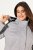 Ulla Popken HYPRAR Melange Softshell Jacket Grey Melange - Vestes - Vestes femme grande taille