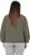 Ulla Popken Cargo Style Elastic Hem Jacket Olive Grey - Vestes - 