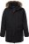 Men Plus Parka With Fur Hood Black - Vestes - Vestes Homme Grandes Tailles