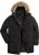 Men Plus Parka With Fur Hood Black - Vestes - Vestes Homme Grandes Tailles