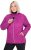 Ulla Popken HYPRAR Lightweight Quilted Water-Repellent Jacket Berry - Vestes - 