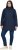 Ulla Popken HYPRAR Laser Quilted Jacket Navy - Vestes - 