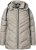 Ulla Popken HYPRAR Water-Repellent Quilted Jacket Medium Grey - Vestes - 
