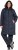 Ulla Popken HYPRAR Longline Water Repellent Jacket Navy - Ulla Popken - 
