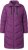 Ulla Popken HYPRAR Longline Water Repellent Jacket Plum - Vestes - 