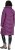 Ulla Popken HYPRAR Longline Water Repellent Jacket Plum - Vestes - 