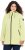 Ulla Popken Hyprar Soft Shell Water Repellent Hooded Jacket Lime Green - Vestes - 