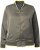 Ulla Popken Reversible Leopard Print College Collar Jacket Olive Grey - Vestes - 