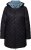 Ulla Popken HYPRAR Reversible Quilted Jacket Grey Blue - Vestes - 
