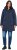 Ulla Popken HYPRAR Drawstring Waist Parka Navy - Vestes - 