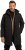 JP1880 Parka Warm Sleeves with Windcuffs Black - Vestes - Vestes Homme Grandes Tailles