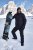 Jay-Pi Ski Jacket Functional Waterproof Windproof Breathable Black - Vêtements de ski - 