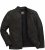 STHUGE Leather Biker Jacket Lamb Nappa Leather Black - Vestes - Vestes Homme Grandes Tailles