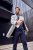 JP1880 Wool Blend Coat with Nylon Insert Grey - Vestes - Vestes Homme Grandes Tailles