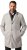JP1880 Wool Blend Coat with Nylon Insert Grey - Vestes - Vestes Homme Grandes Tailles