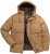 STHUGE Jacket Puffer With Warm Quilting Beige - Vestes - Vestes Homme Grandes Tailles