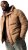 STHUGE Jacket Puffer With Warm Quilting Beige - Vestes - Vestes Homme Grandes Tailles