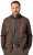 JP1880 Jacket Buffed Nubuck Lamb Leather Brown - Vestes - Vestes Homme Grandes Tailles