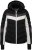 Ulla Popken HYPRAR Chevron Stripe Triple Function Quilted Fully Lined Ski Jacket Black - Vestes - 