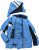 Ulla Popken HYPRAR Chevron Stripe Triple Function Quilted Fully Lined Ski Jacket Pastel Petrol - Vestes - 
