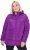 Ulla Popken Quilted Water Repellent Jacket Dark Purple - Vestes - 