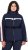 Ulla Popken Triple Function Racing Stripe Jacket Navy - Vestes - 