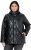 Ulla Popken Faux Leather Quilted Jacket Black - Vestes - 