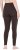 Ulla Popken Basic Stretch Knit Ankle Length Leggings Pine Brown - Jeans & Pantalons Femme Grandes Tailles – Plus Size - 