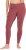 Ulla Popken Basic Stretch Knit Ankle Length Leggings Brick Red - Jeans & Pantalons Femme Grandes Tailles – Plus Size - 