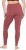 Ulla Popken Basic Stretch Knit Ankle Length Leggings Brick Red - Jeans & Pantalons Femme Grandes Tailles – Plus Size - 