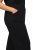Ulla Popken Pull On Knit Straight Leg Pocket Pants Black - Pantalons - Pantalons femme grande taille