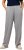 Ulla Popken Pull On Knit Straight Leg Pocket Pants Light Grey Melange - Jeans & Pantalons Femme Grandes Tailles – Plus Size - 