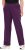 Ulla Popken Pull On Knit Straight Leg Pocket Pants Dark Blackberry - Jeans & Pantalons Femme Grandes Tailles – Plus Size - 
