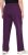 Ulla Popken Pull On Knit Straight Leg Pocket Pants Dark Blackberry - Jeans & Pantalons Femme Grandes Tailles – Plus Size - 