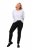 Ulla Popken Denim Look All Elastic Pocket Sienna Jeggings Black - Ulla Popken - Vêtements Ulla Popken Grande Taille