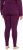 Ulla Popken Quick Dry Moisture Wicking Stretch Ski Leggings Grape Red - Jeans & Pantalons Femme Grandes Tailles – Plus Size - 