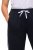 Ulla Popken Side Stripe Adjustable Drawstring Waist Joggers Navy - Pantalons - Pantalons femme grande taille