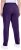 Ulla Popken Basic Drawstring Elastic Waist Cotton Blend Joggers Deep Violet - Jeans & Pantalons Femme Grandes Tailles – Plus Size - 