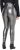 Ulla Popken Metallic Faux Leather Leggings Silver - Jeans & Pantalons Femme Grandes Tailles – Plus Size - 