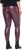 Ulla Popken Metallic Faux Leather Leggings Plum - Jeans & Pantalons Femme Grandes Tailles – Plus Size - 