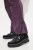 Ulla Popken Softshell Triple Function Fleece Lined Pants Dark Blackberry - Pantalons - Pantalons femme grande taille
