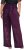 Ulla Popken Wide Leg Sequined Pants Mulberry - Jeans & Pantalons Femme Grandes Tailles – Plus Size - 