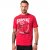 JP1880 T-Shirt Short Sleeve Serpent Red - T-shirts - T-shirts Homme Grande Taille