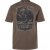 JP1880 T-Shirt Short Sleeve Alaska Dark Brown - T-shirts - T-shirts Homme Grande Taille