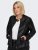 Only Carmakoma Robber Leather Jacket Black - Vestes en cuir - 
